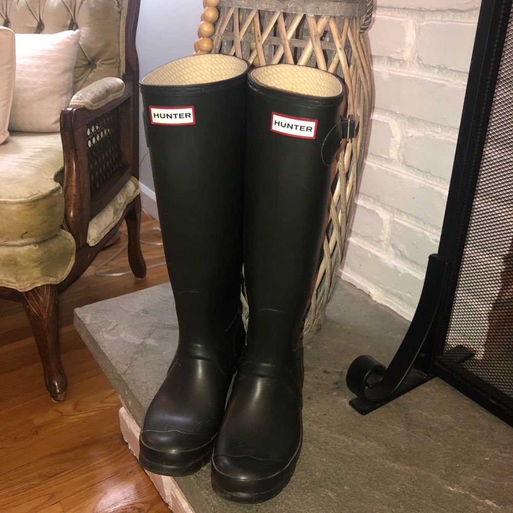 Hunter Tall boots size 8